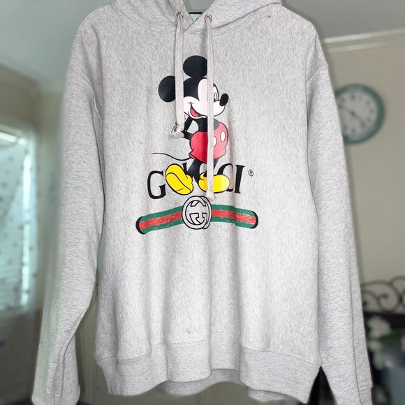 Disney x Gucci hooded sweatshirt